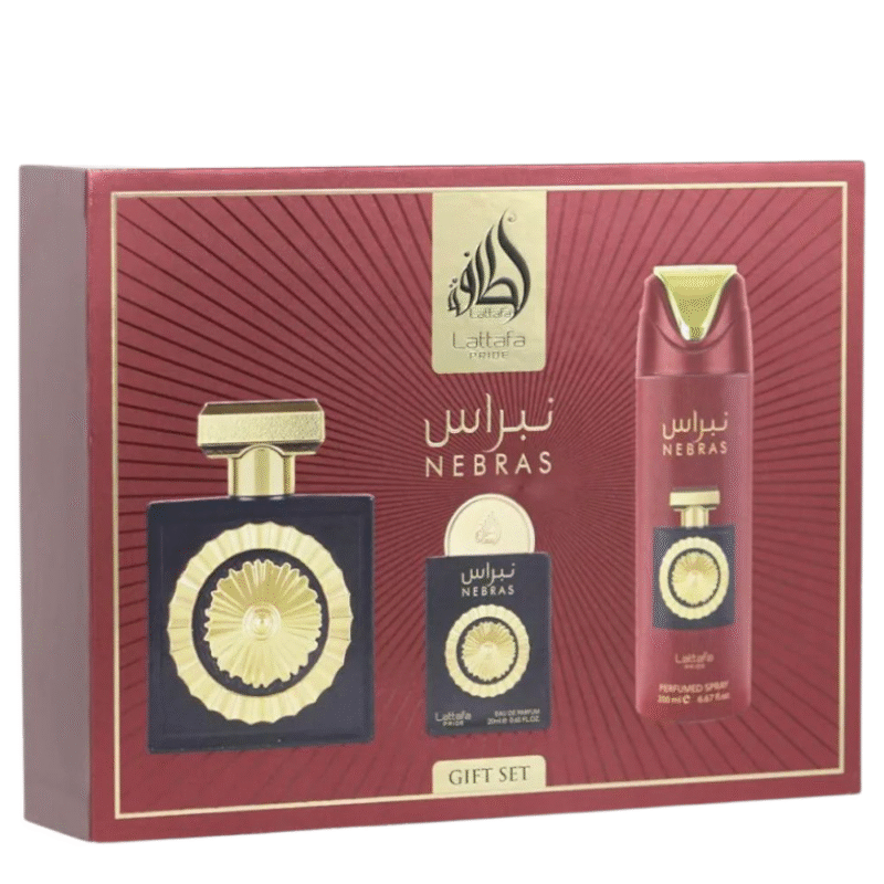 LATTAFA Nebras – unisex 4-piece gift set LATTAFA Nebras